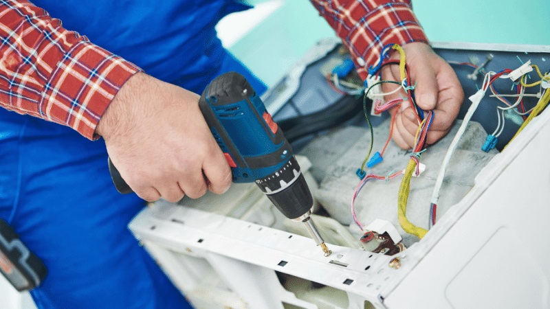 Bahçelievler Samsung Samsung çamaşır makinesi kart tamiri – Su almama arızası orijinal parça ile giderildi. - Teknik servis örneği
